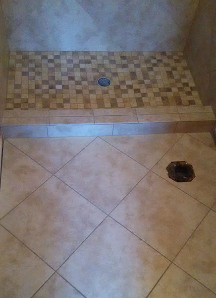 Tile Shower